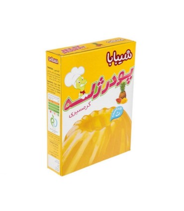 پودر ژله 100 گرم استوايي شيبابا