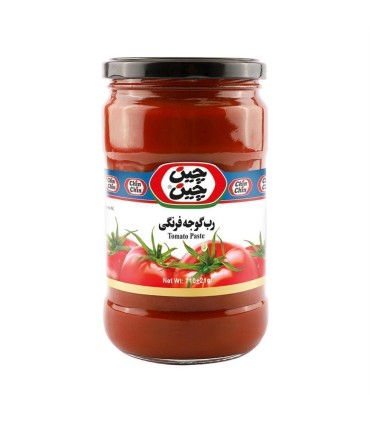 رب گوجه 710 گرم شيشه چين چين