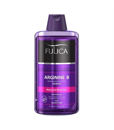 شامپو 400 ميل بدون سولفات آرژنين فوليكا