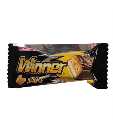 شكلات 40گرم بادام زميني وينر شيرين عسل