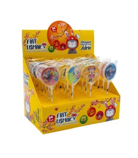 آبنبات چوبي فلت ميكس كندي