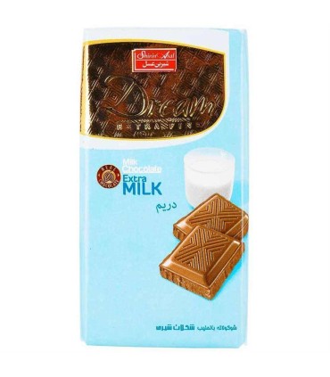 شكلات 100 گرم تابلت مغزدار شيري شيرين عسل