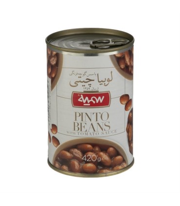 كنسرو 380 گرم لوبيا چيتي سميه