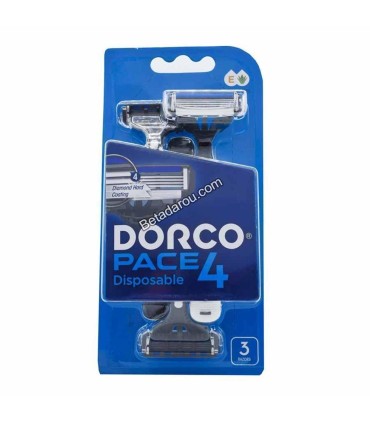 خودتراش 4 لبه 3 عددي آبي دوركو