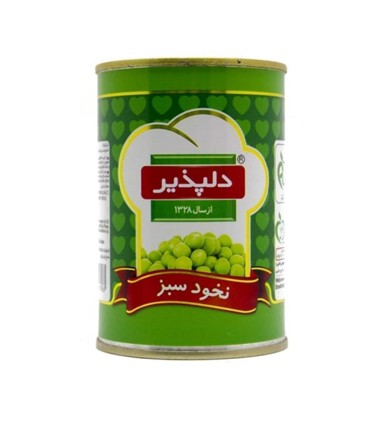 كنسرو 420 گرم نخود سبز دلپذير