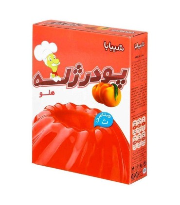 پودر ژله 100 گرم هلو شيبا
