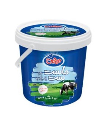 ماست 1/5 كيلو پر چرب ميهن