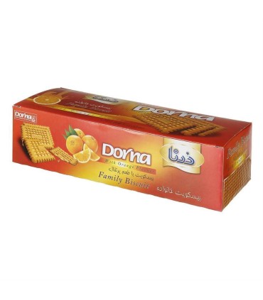 بيسكويت 700 گرم پذيرايي پرتقالي درنا