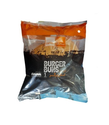 نان برگر تكي سه نان