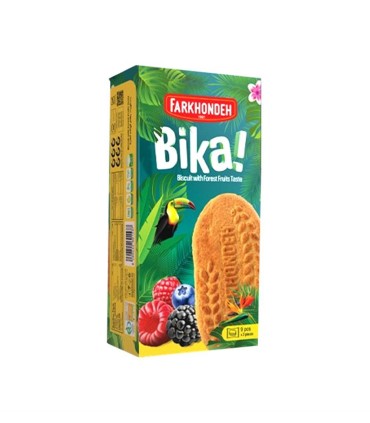 بيسكويت 330 گرم پذيرايي ميوه جنگلي فرخنده