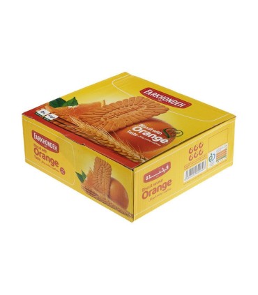 بيسكويت 750 گرم پذيرايي پرتقالي فرخنده