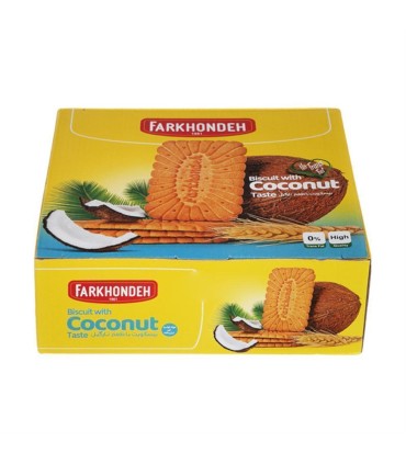 بيسكويت 750 گرم پذيرايي نارگيلي فرخنده