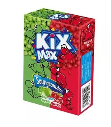 ترشك ميوه اي 40 گرم Kix Max