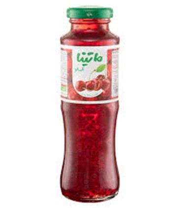 نوشيدني 230 ميل تخم شربتي آلبالو ماتينا