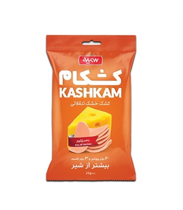 كشك خشك 25 گرم پنيري كشكام سميه