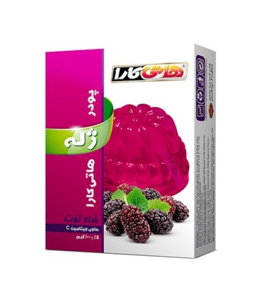 پودر ژله 100 گرم شاهتوت هاتي كارا