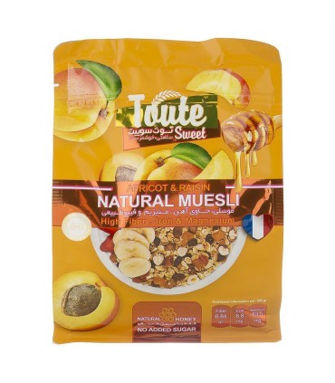 غلات صبحانه 350 گرم زردآلو موسلي