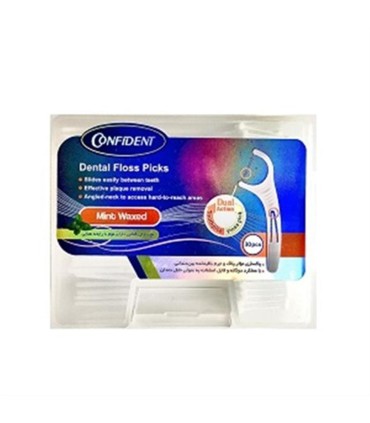 نخ دندان كماني 30 عددي نعنايي كانفيدنت