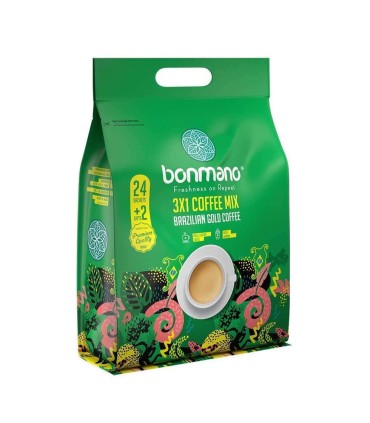 كافي ميكس (26 عددي ) 1*3 كيسه اي گلد برزيلي بن مانو
