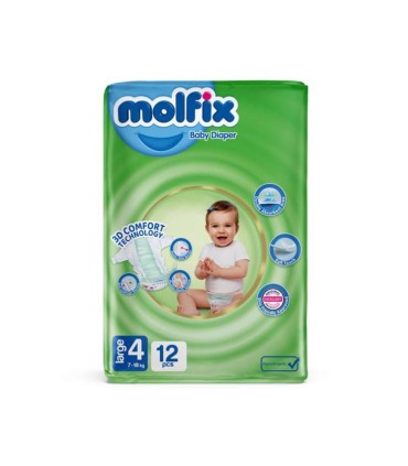 پوشك نرمال 4 (12 عددي) مولفيكس