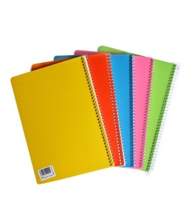 دفتر 80 برگ طلقي سيمي