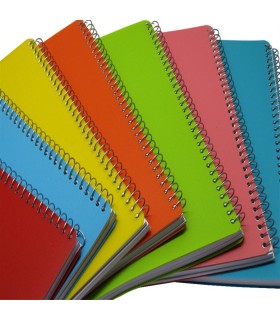 دفتر 100 برگ طلقي سيمي