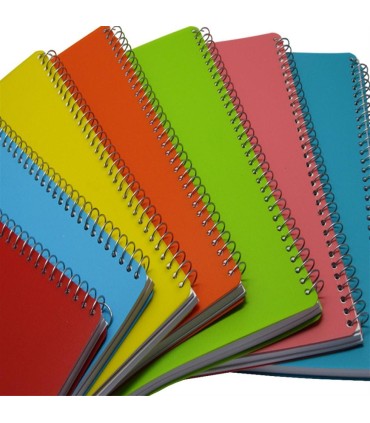 دفتر 100 برگ طلقي سيمي