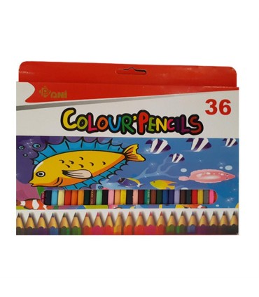 مداد رنگي 36 رنگ پاني