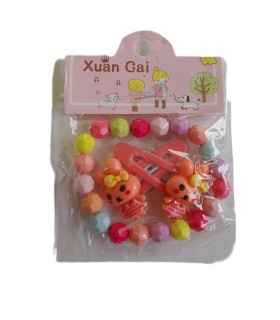 سنجاق موي سر عروسكي با دستبند