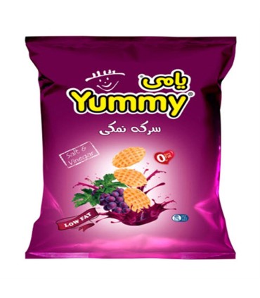 اسنك 80 گرم سركه نمكي يامي