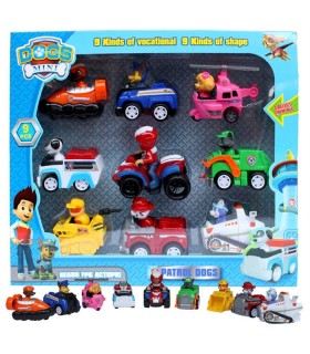 اسباب بازي ماشين عقب كش سگ نگهبان 9 عددي