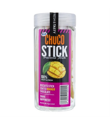 كراكر 80 گرم قوطي  روكش دار انبه كيكس