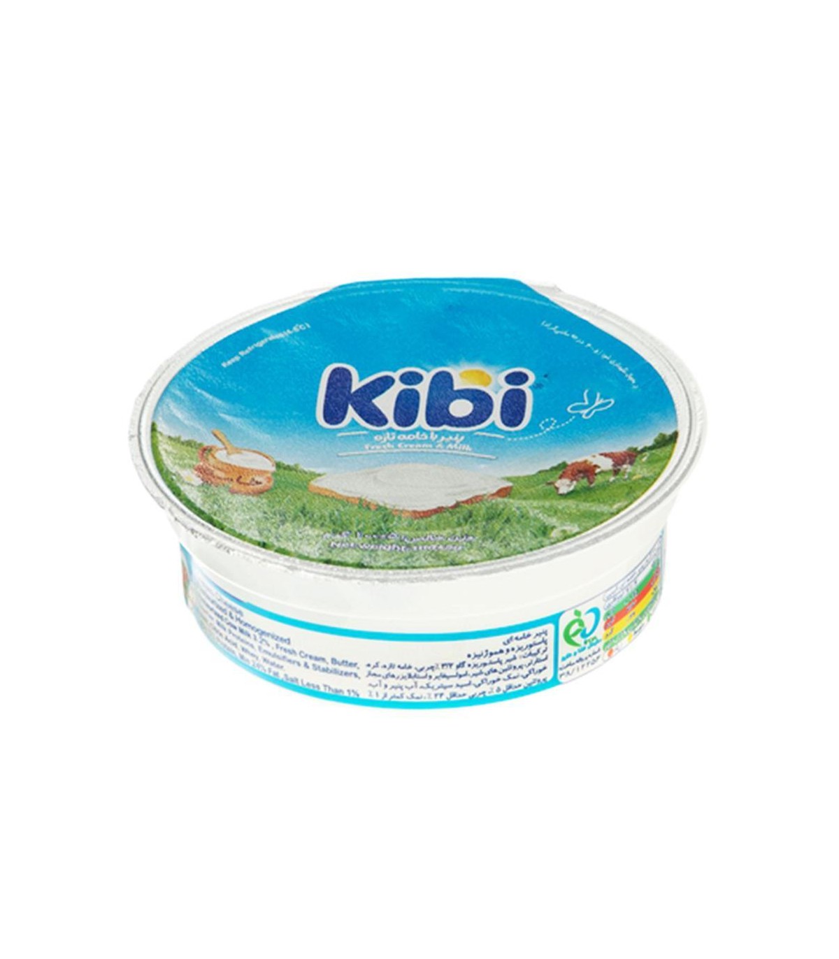 پنير خامه اي 100 گرم كيبي روزانه