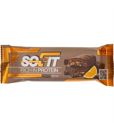 نات بار پروتئيني 45 گرم پرتقالي سوفيت