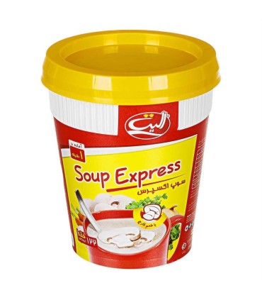 سوپ نيمه آماده ليواني اكسپرس قارچ اليت