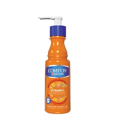 كرم دست و صورت 200 ميل پمپي ويتامين سي كامان