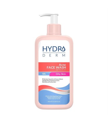 ژل شست و شوي صورت 350 ميل پمپي پوست چرب هيدرودرم