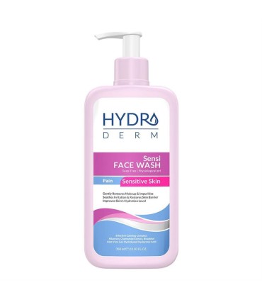 ژل شست و شوي صورت 350 ميل پمپپي پوست حساس هيدرودرم