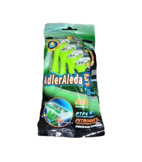 خودتراش 5 لبه 4 عددي سبز آلدا