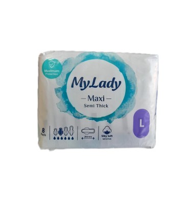 نوار بهداشتي مكسي كتان بزرگ ماي ليدي