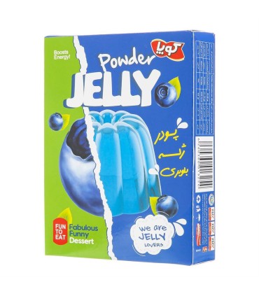 پودر ژله 100 گرم بلوبري كوپا