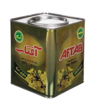 روغن جامد 4 كيلو بدون پالم آفتاب