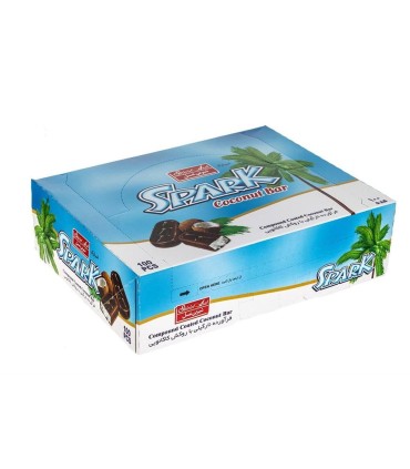 شكلات 800 گرم جعبه نارگيلي ميني اسپارك شيرين عسل