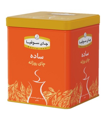 چاي خارجي 450 گرم ساده فلزي سوفيا