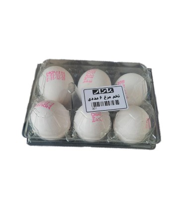 تخم مرغ 6 عددي