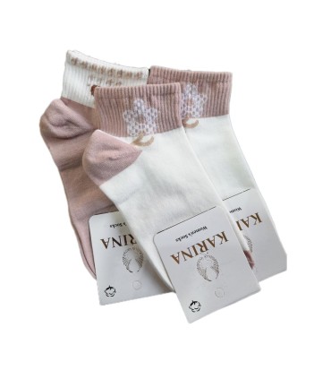 جوراب زنانه مچي طرح دار كارينا