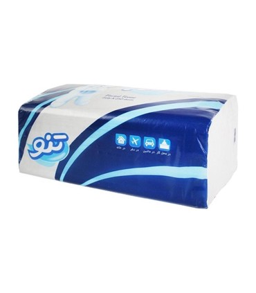 دستمال كاغذي اقتصادي 250 برگ تنو