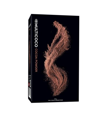 پودر كاكائو 100 گرم جعبه مولتي كو كو