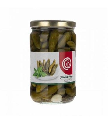 خيارشور 660 گرم ممتاز بيژن