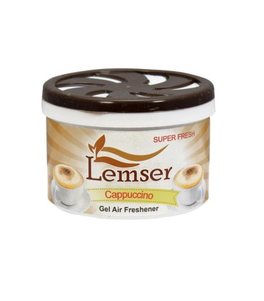 خوشبو كننده ژل 90 گرم كنسروي كاپوچينو لمسر